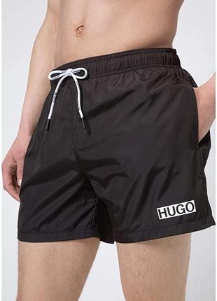 Мужские пляжные шорты hugo boss, m,xl, оригинал