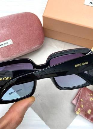 Солнцезащитные очки в стиле miu miu1 фото