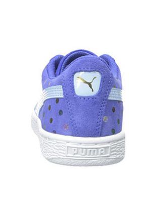 Дитячі кеди puma kids замша dotfetti оригінал2 фото