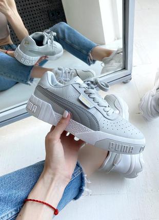 Кроссовки женские puma cali1 фото