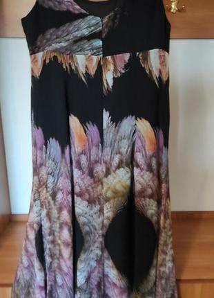 Літнє плаття сарафан в підлогу5 фото