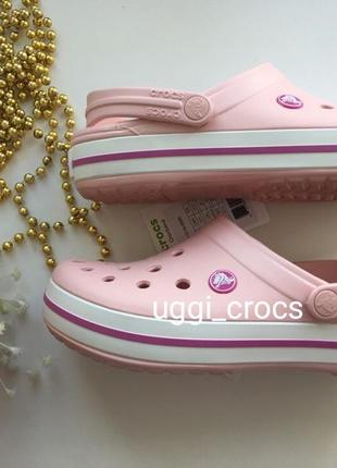 Crocs crocband pearl крокс крокбенд шлепки сабо кроксы 36-40