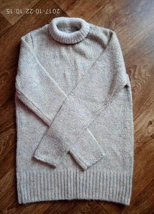 Тепленький мягенький свитерок1 фото