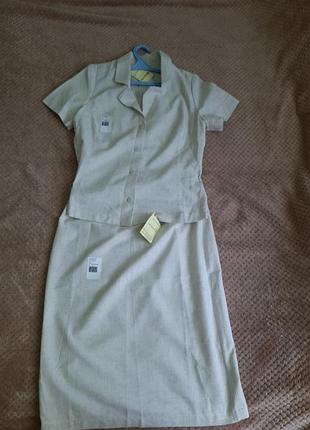 Костюм літні, спідниця,жакет -48р