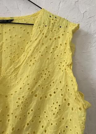 Яркая блуза прошва ришелье 4