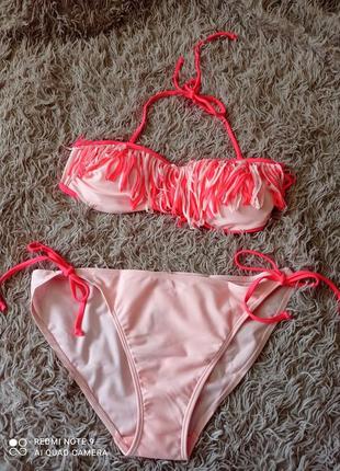 Розовый раздельный купальник esmara5 фото