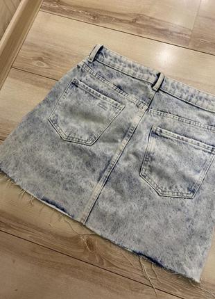 Юбка варенка от фирмы bershka , серия denim2 фото