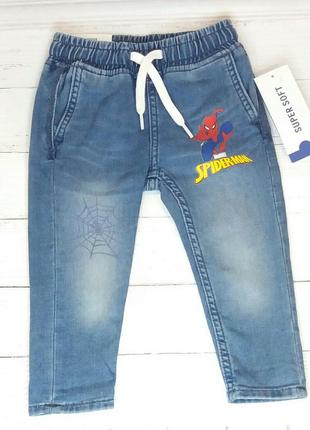 Нові штани джогери, jogger spiderman h&m 1.5-2 р 92 см3 фото