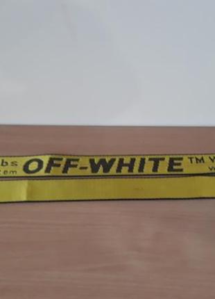 Модний пояс жіночій off-white2 фото