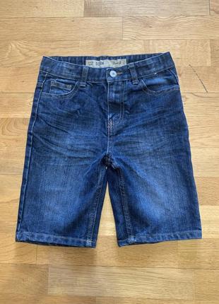 Джинсовые шорты чиносы denim&co  для модника 8-9 лет1 фото