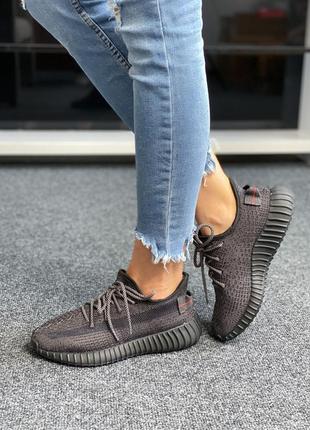 Жіночі кросівки adidas yeezy boost 350 black full reflective,кросівки адідас літні у сітку10 фото