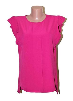Шовковиста рожева блуза