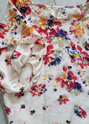 Блуза с пышными рукавами francesca's made in u.s.a.6 фото