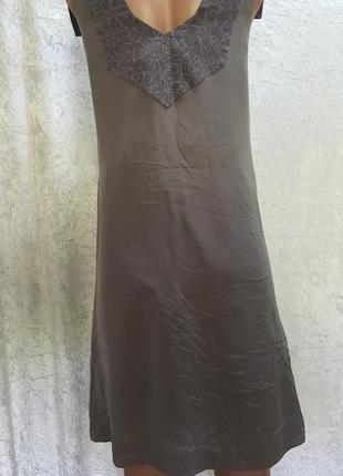 Супер вещь! платье"hayden-harnett" brooklyn 100% натурального шелка.3 фото