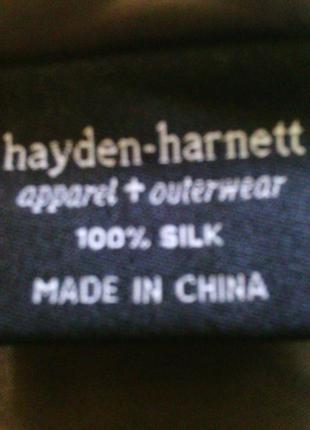 Супер вещь! платье"hayden-harnett" brooklyn 100% натурального шелка.7 фото