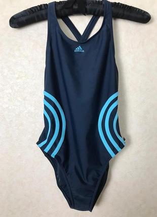Adidas фирменный спортивный купальник