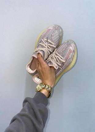 Женские кроссовки adidas yeezy boost 350 synth шнурки reflective,кроссовки адидас изи буст 350 сетку5 фото