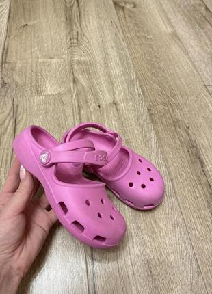 Кроксы crocs для девочки