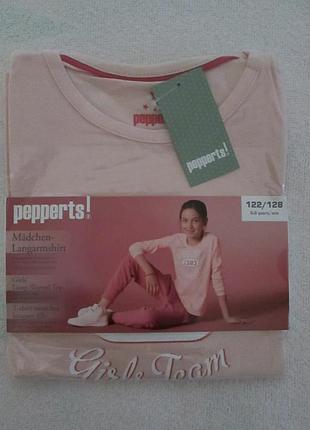 Модний дитячий реглан на дівчинку, лонгслив кофта pepperts німеччина 2