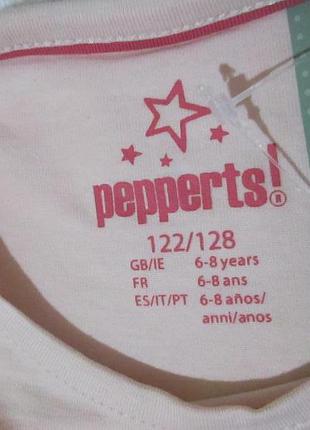 Модный детский реглан на девочку, лонгслив кофта pepperts германия 3
