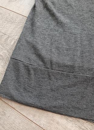 Н&м реглан кофта лонгслив с принтом в полоску рукав 3/4 на девочку р.146 - 152 см