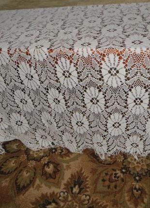 Хлопчатобумажная льняная скатерть.