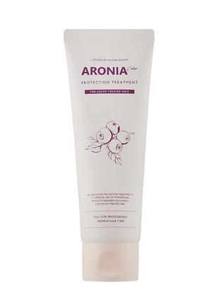 Маска для волос "арония" institute-beaut aronia color protection treatment