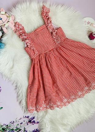 Красивый нарядный сарафан mothercare малышке 4-5 лет