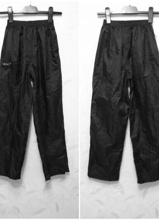 Легкие, дышащие непромокаемые штаны с чехлом, stormlite 5000mm, 11-12лет, 146-152см, gelert, франция