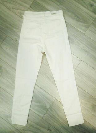 Нові білі скіні-джинси2 фото