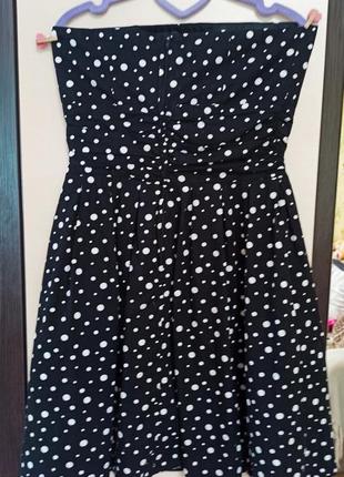 Платье горох