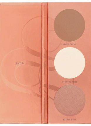 Палетка для контурирования zoeva rose golden blush palette1 фото