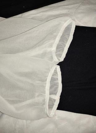 Шифон блуза с бантом секси6 фото