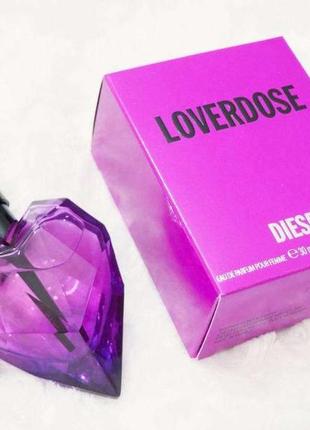 Diesel loverdose оригинал_eau de parfum 10 мл затест3 фото