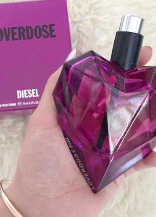 Diesel loverdose оригинал_eau de parfum 10 мл затест7 фото