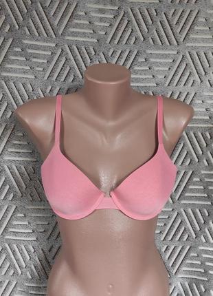 Рожевий бюстик без пуш-ап, на кісточках
