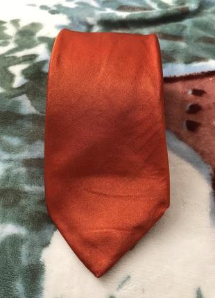 Яркий шёлковый галстук1 фото