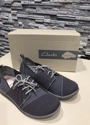 Clarks cloudsteppers sillian joss sneakers size 7m3 фото