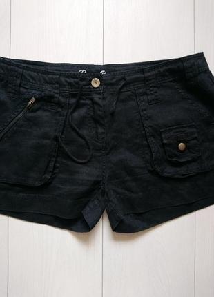 Льняні шорти denim co 3