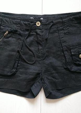 Льняні шорти denim co 2