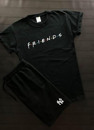 Мужская футболка friends и шорты nyc, нью йорк🌅1 фото