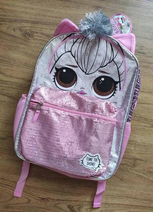 Дитячий шкільний рюкзак лол ляльки lol disney