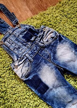 Джинсовый комбинезон 2