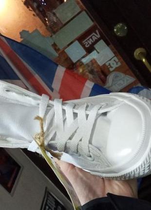Розкішні converse кеди кросівки білі унісекс3 фото