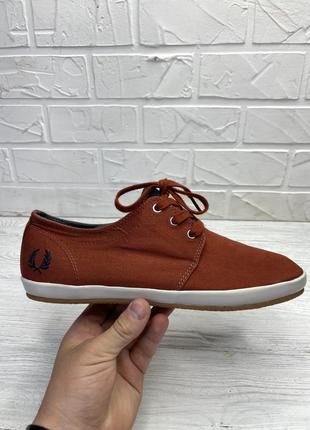 Кеды мокасины fred perry