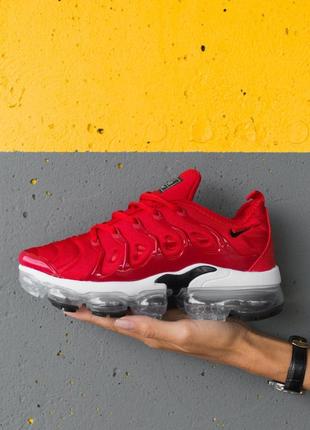 Женские кроссовки nike air vapormax plus красные скидка 36, 38, 40 размер  sale