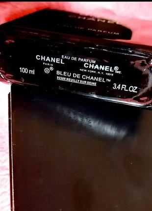 Оригінальний чоловічий парфум chanel bleu de chanel eau de parfum шанель блю де шанель де парфум парфуми 100ml2 фото