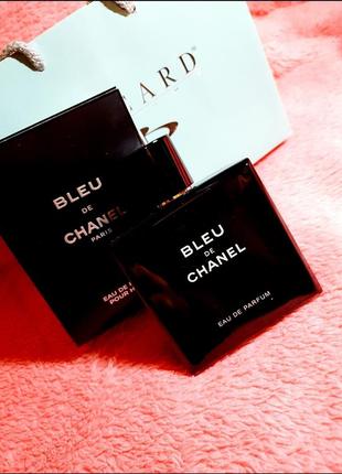Оригінальний чоловічий парфум Chanel Pre-Owned 2010 CC-buttons puffer coat Schwarz eau de tote шанель блю де шанель де парфум парфуми 100ml