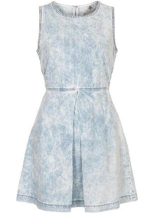 Платье topshop moto 100% хлопок р.8