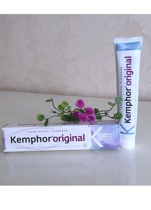 Испания оригинал зубная паста kemphor original с фтором 75г1 фото